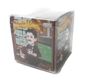 Nikola TEAsla: Organic Low Voltage Jasmine Green Tea (Caffeinated) (Nikola Tesla) (size: 20pk (Cube))